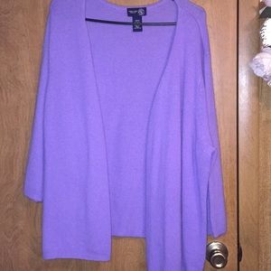Lavender cardigan